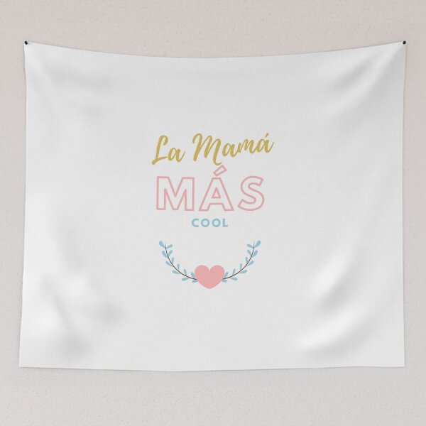Item preview, The Coolest mom in white - Spanish designed and sold by ForeverInColors.