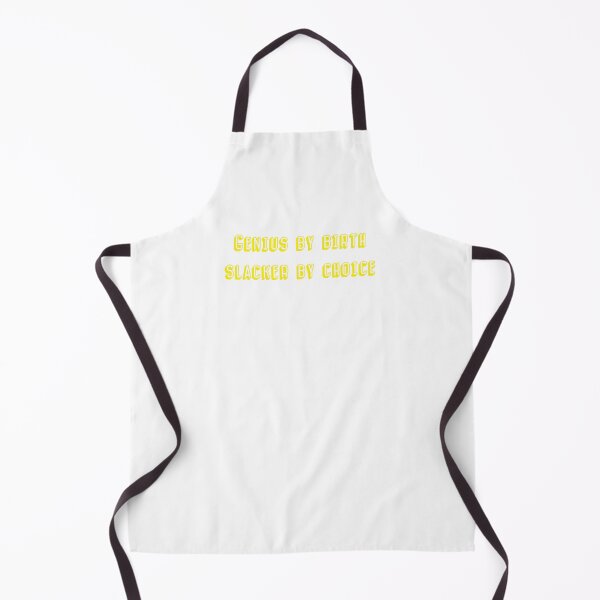 Item preview, Genius by birth slacker by choice designed and sold by SoCindy.
