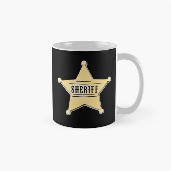 Item preview, Sheriff Star Badge  designed and sold by AHMTheBeesTees.