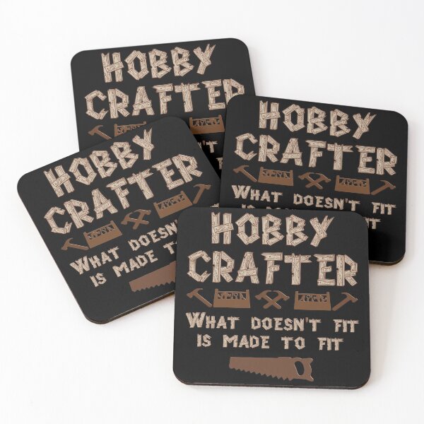 Item preview, hobby crafter what doesn't fit is made to fit designed and sold by tada-leipzig.
