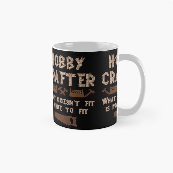 Item preview, hobby crafter what doesn't fit is made to fit designed and sold by tada-leipzig.