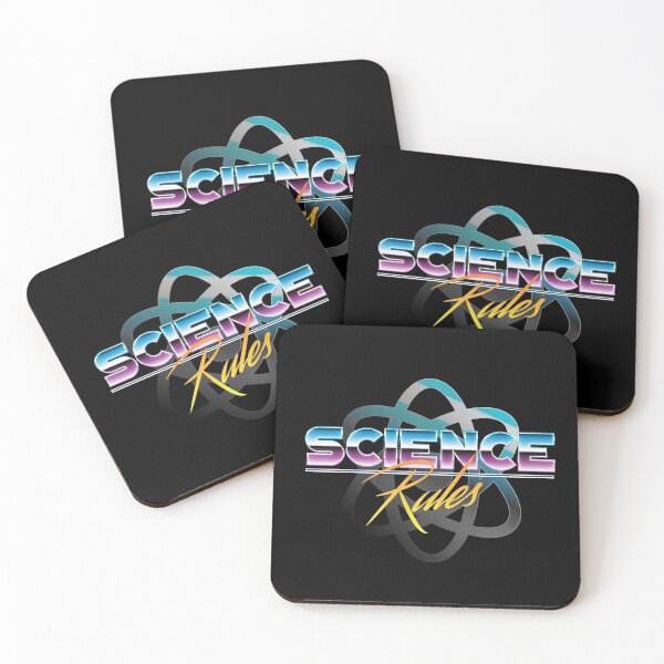 Item preview, Science Rules Retro 80's style designed and sold by Daniel Lomelí.