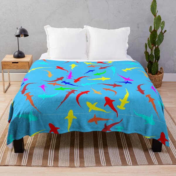 Item preview, Sea Full of Colourful Sharks designed and sold by LaughterLux.