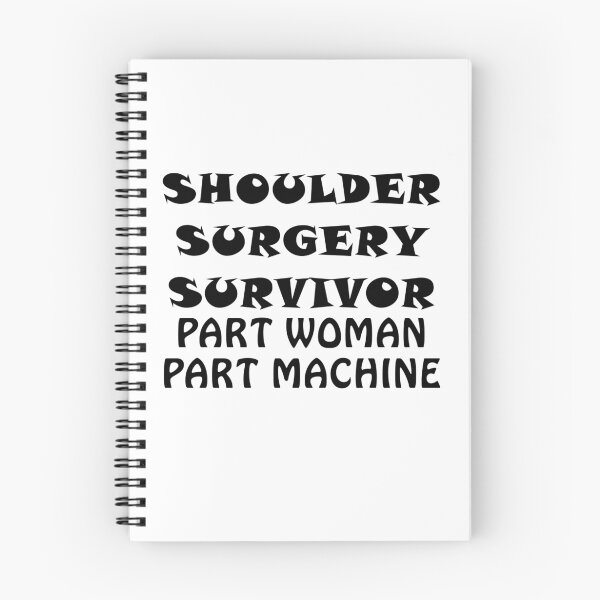 Item preview, Shoulder Surgery Survivor Part Woman Part Machine designed and sold by CourmithShop.