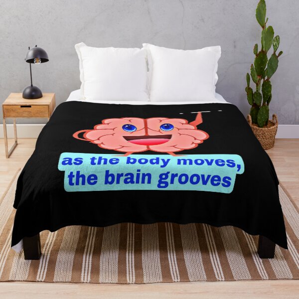 Item preview, groovy brain,  movement is medicine, as the body moves the brain grooves designed and sold by doctors-apparel.