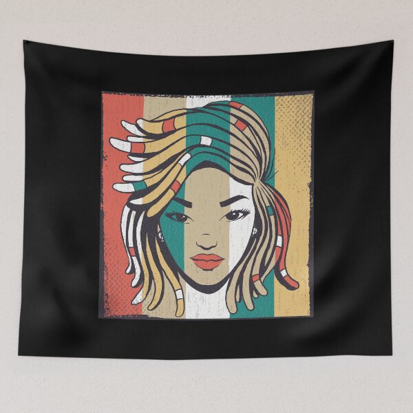 Item preview, Dreadlock Girl designed and sold by Hoiho Adventure Shirts.