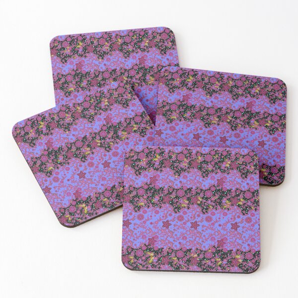 Item preview, Noche de verano Lila Floral designed and sold by runati.