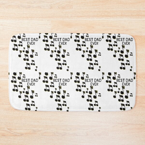 Item preview, Best dad ever music notes designed and sold by jannelserrano.