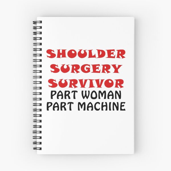 Item preview, Shoulder Surgery Survivor Part Woman Part Machine designed and sold by CourmithShop.