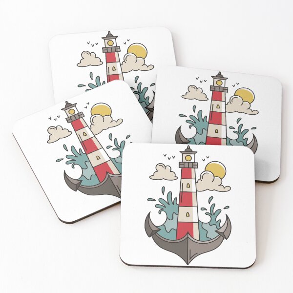 Item preview, Lighthouse Anchor designed and sold by Hoiho Adventure Shirts.
