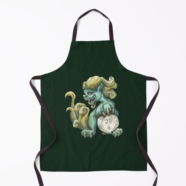 Item preview, Fu Dog With D20 Dice designed and sold by Miriam Steinau.