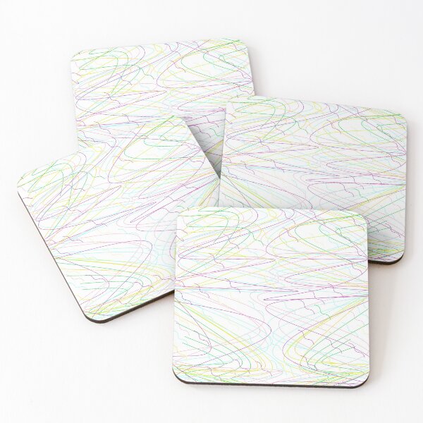 Item preview, Squiggles Multiple Colors designed and sold by DesignsByMuriel.