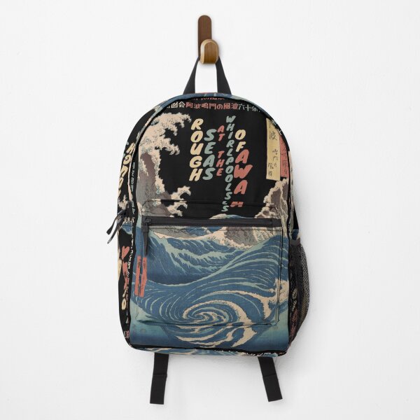 Item preview, Rough Seas at the Whirlpools of Awa designed and sold by KewaleeTee.