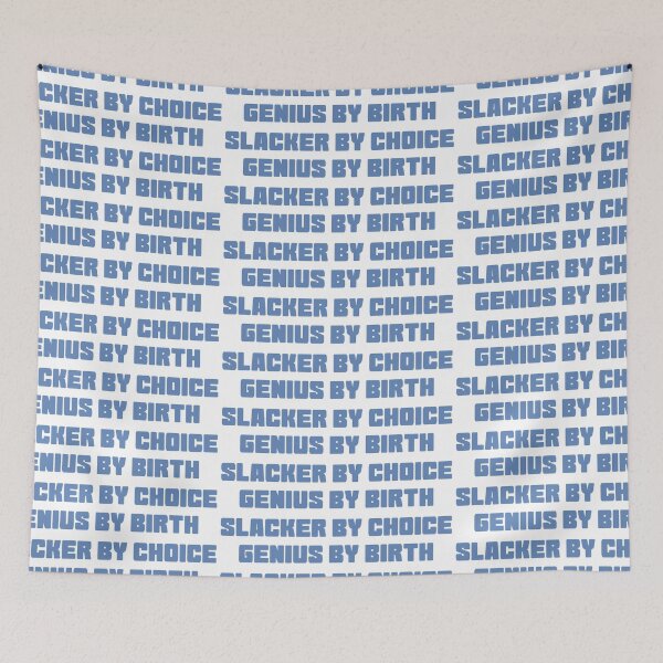 Item preview, Genius by birth slacker by choice designed and sold by SoCindy.