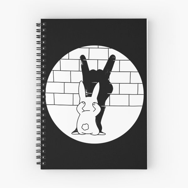 Item preview, Funny Rabbit Rock and Roll Hand Shadow designed and sold by Hoiho Adventure Shirts.