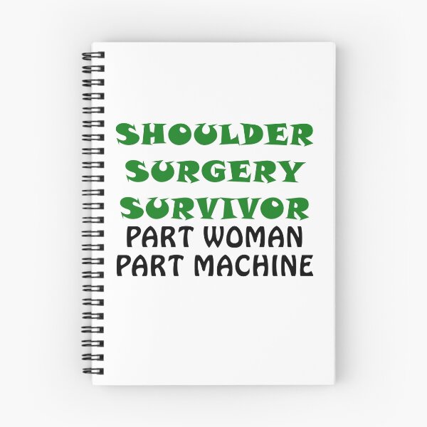 Item preview, Shoulder Surgery Survivor Part Woman Part Machine designed and sold by CourmithShop.