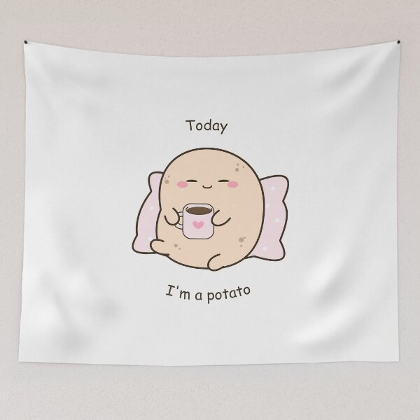 Item preview, Today I'm A Potato designed and sold by 1uponadesign-ae.