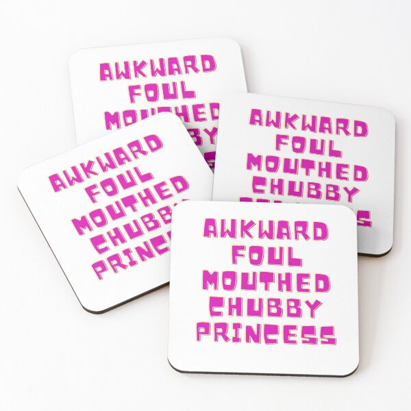 Item preview, Awkward, Foul Mouthed, Chubby Princess Design  designed and sold by PetitePeche.