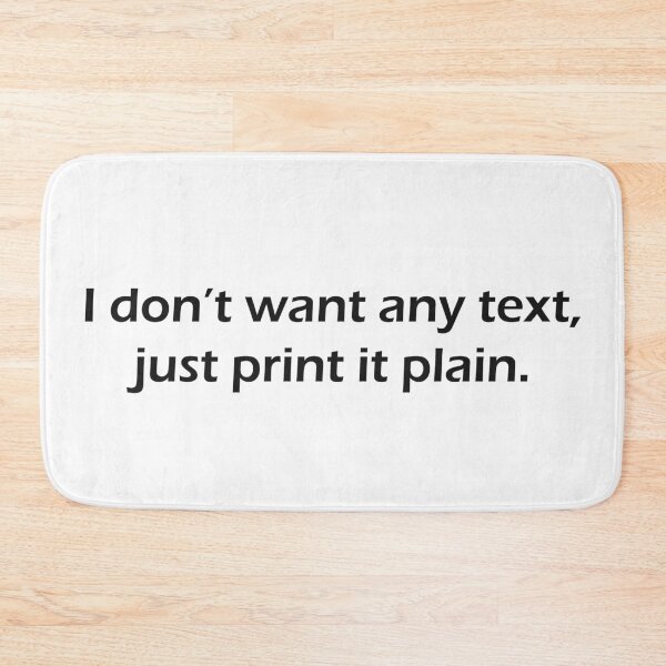 Item preview, I don't want any text, just print it plain. designed and sold by NoobGamerGreg.