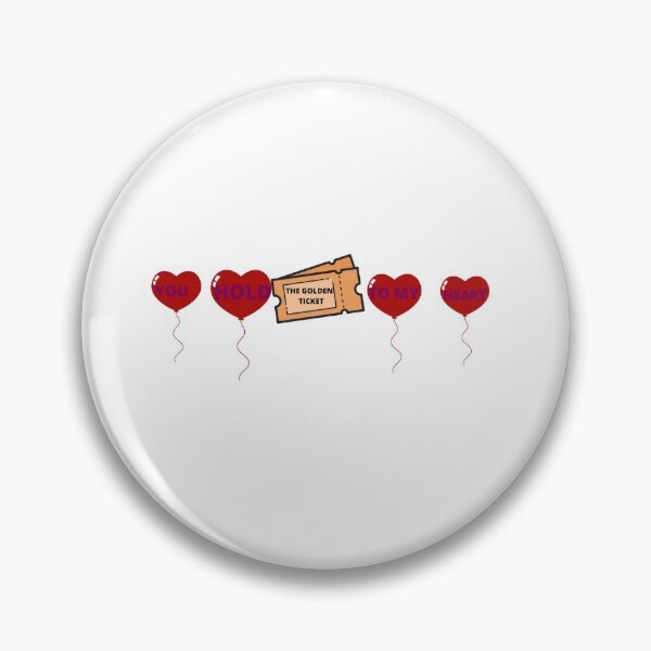 Item preview, YOU HOLD THE GOLDEN TICKET TO MY HEART designed and sold by lovingtouch.