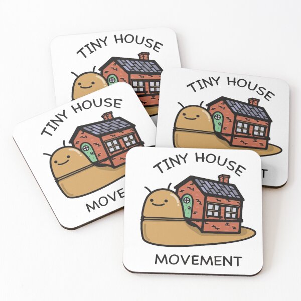 Item preview, Tiny house movement cute snail designed and sold by Trash-Vibes.