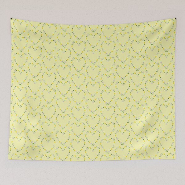 Item preview, Daisy and Buttercup Heart Spring Pattern Digital Art designed and sold by naturegallery.