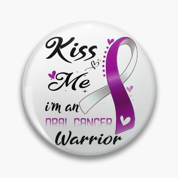 Item preview, Kiss Me I'm A Oral Cancer Warrior designed and sold by hvoid41.