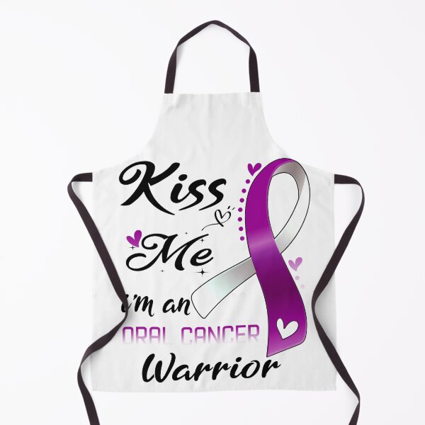 Item preview, Kiss Me I'm A Oral Cancer Warrior designed and sold by hvoid41.