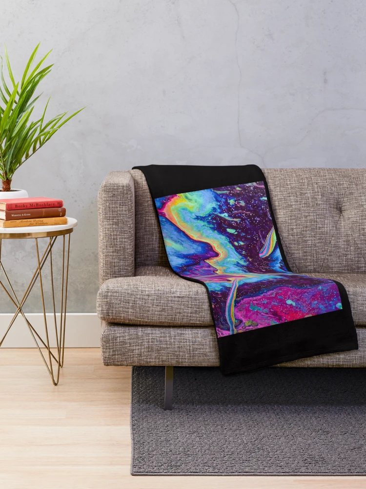 Thumbnail 2 of 6, Throw Blanket, Galactic Magic designed and sold by RewskiPhotos.