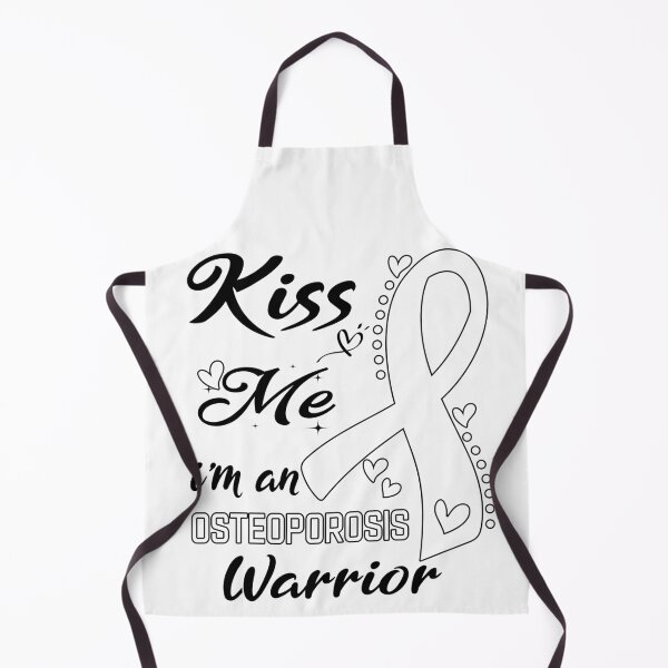 Item preview, Kiss Me I'm A Osteoporosis Warrior designed and sold by hvoid41.