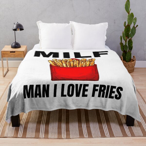 Item preview, Man I Love Fries | M.I.L.F. | Potato Addicted designed and sold by Tasha McGlashan.
