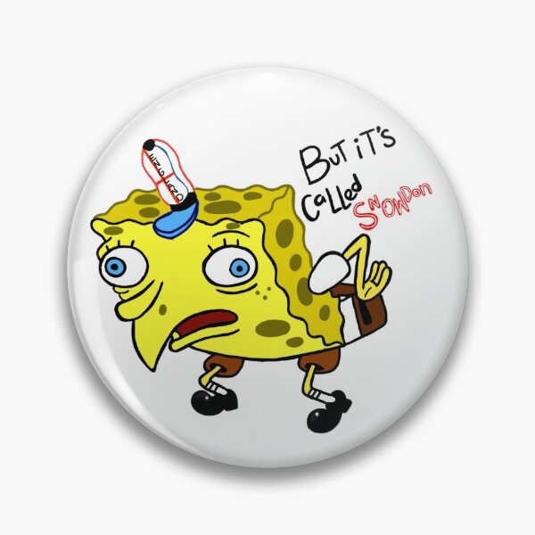 Item preview, spongebob meme (its called snowdon) designed and sold by sian hornby.