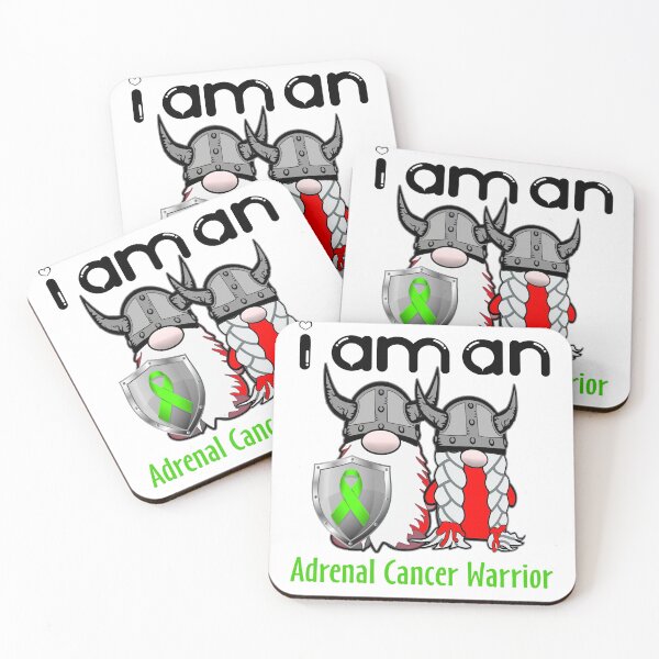 Item preview, I Am An Adrenal Cancer Warrior Support Adrenal Cancer Fighter Gift designed and sold by radianen.