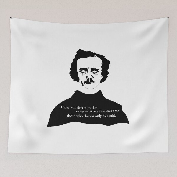 Item preview, Edgar Allan Poe t shirt designed and sold by VicOriginal.