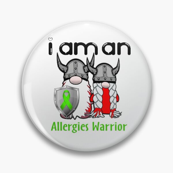 Artikelvorschau, Ich bin ein Allergies Warrior Support Allergies Fighter Geschenk entworfen und verkauft von radianen.