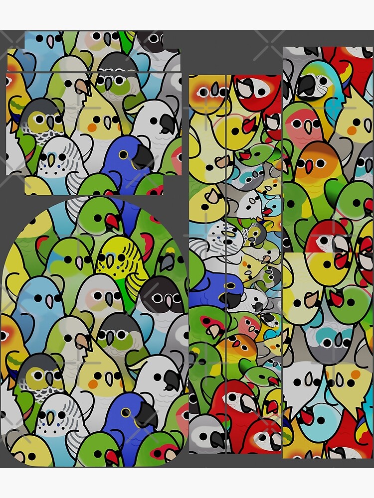 Too Many Birds! Bird Squad 1 by MaddeMichael