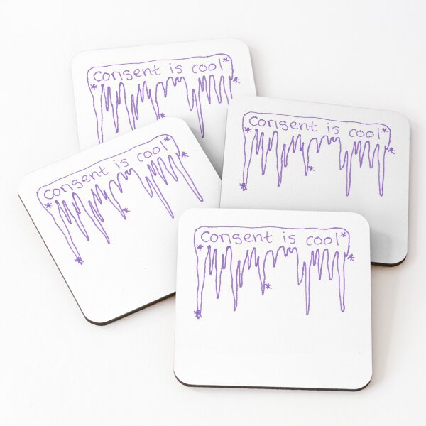 Item preview, Consent is Cool on Ice designed and sold by TheVerse.