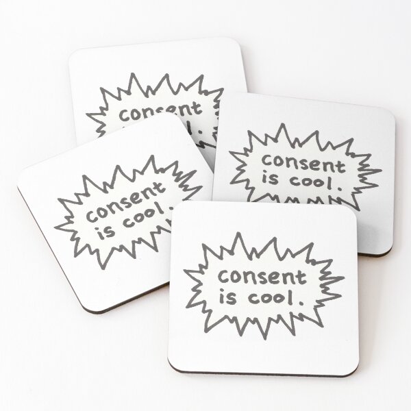 Item preview, Consent is Cool Comic Flash designed and sold by TheVerse.