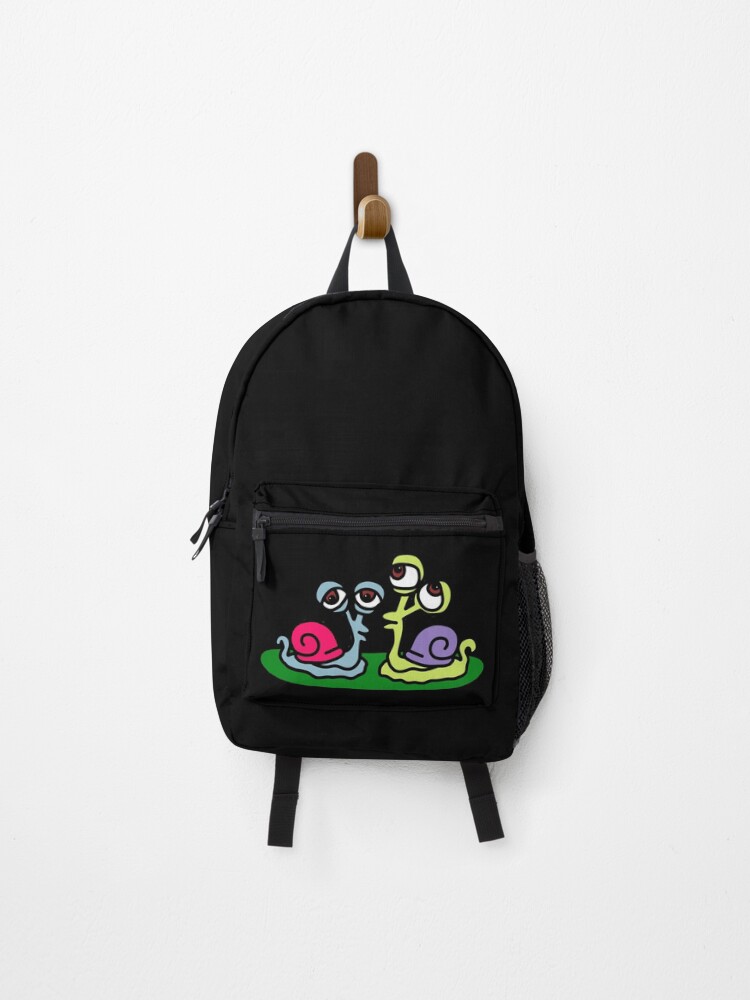 Thumbnail 1 of 3, Backpack, Snails designed and sold by Rumpelstilskin.