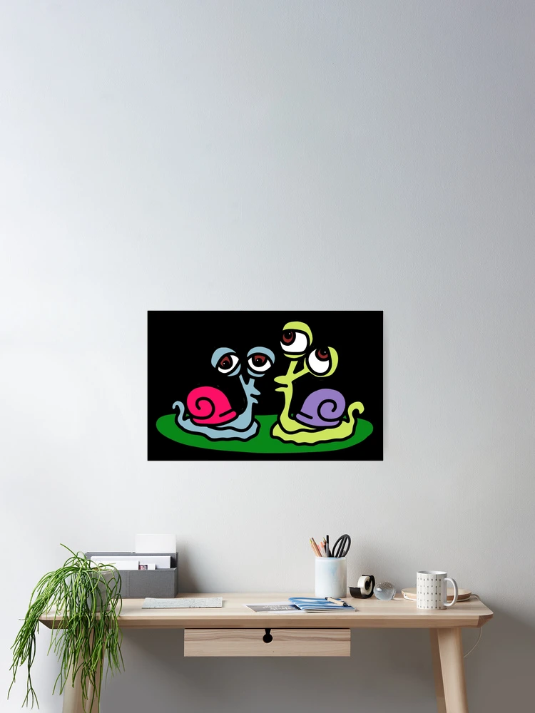 Thumbnail 2 of 3, Poster, Snails designed and sold by Rumpelstilskin.