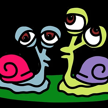 Artwork thumbnail, Snails by Rumpelstilskin