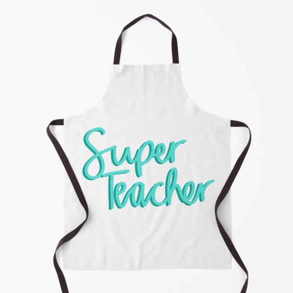 Item preview, Super Teacher in Teal designed and sold by passionatelyem.