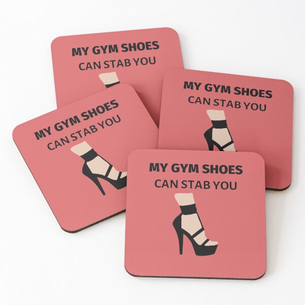 Item preview, My Gym Shoes Can Stab You designed and sold by LifeSimpliCity.