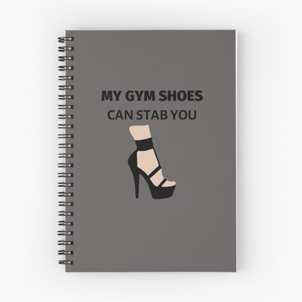 Item preview, My Gym Shoes Can Stab You designed and sold by LifeSimpliCity.