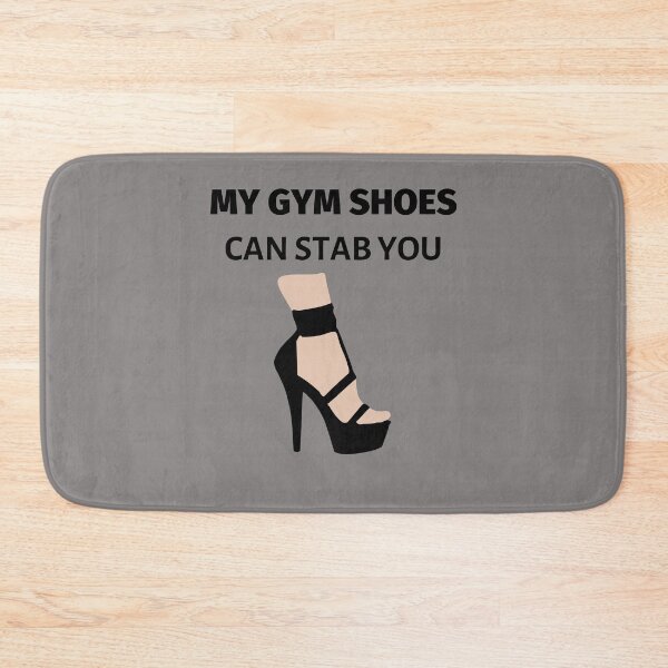 Item preview, My Gym Shoes Can Stab You designed and sold by LifeSimpliCity.