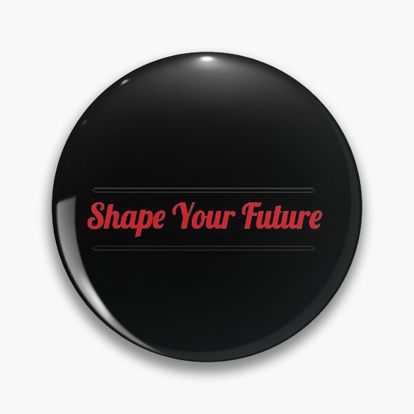Item preview, Shape your future RED designed and sold by Quotes-Kalemat.