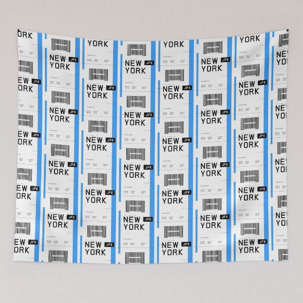 Item preview, New York Boarding Pass designed and sold by Mercury Club.