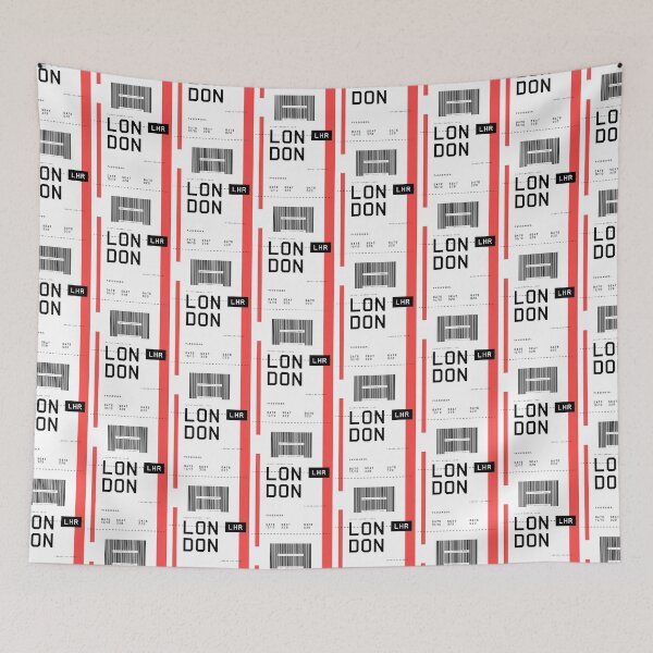 Item preview, London Boarding Pass designed and sold by Mercury Club.