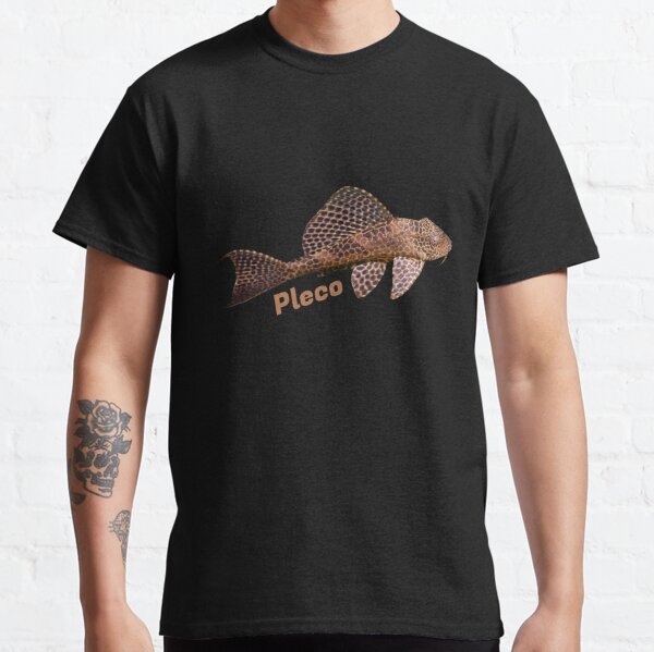 Mens T-Shirt  Happy Pleco U.S