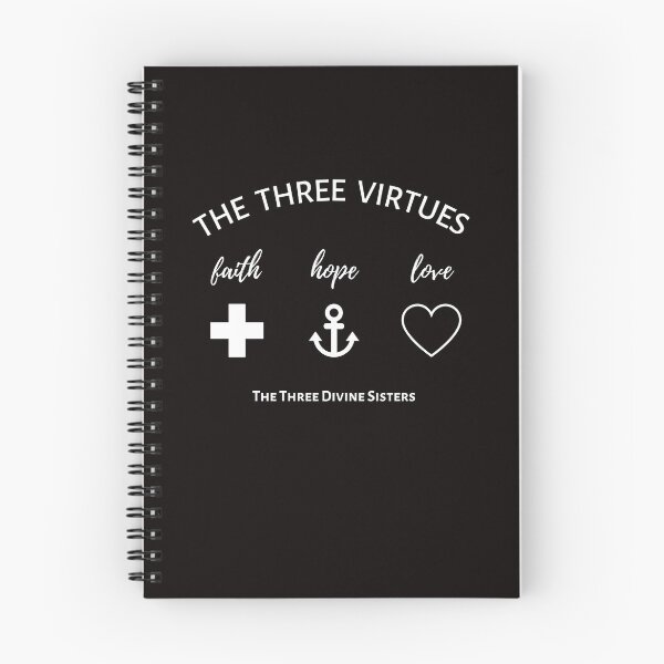 Item preview, Three Virtues - Faith, Hope, Love - cross, anchor, heart designed and sold by Emma's New York Magic.